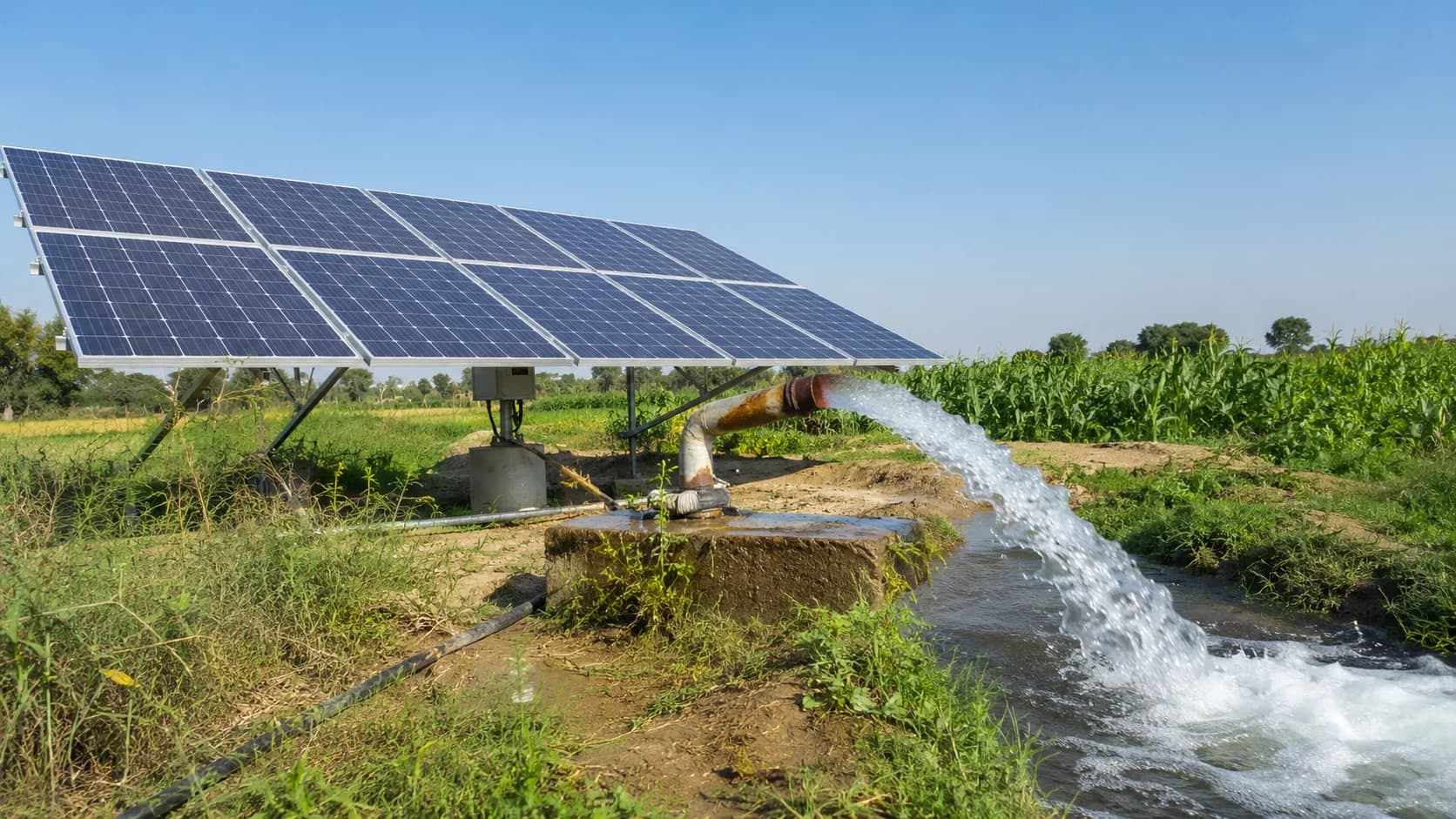 Agricultural Solar Pumping System